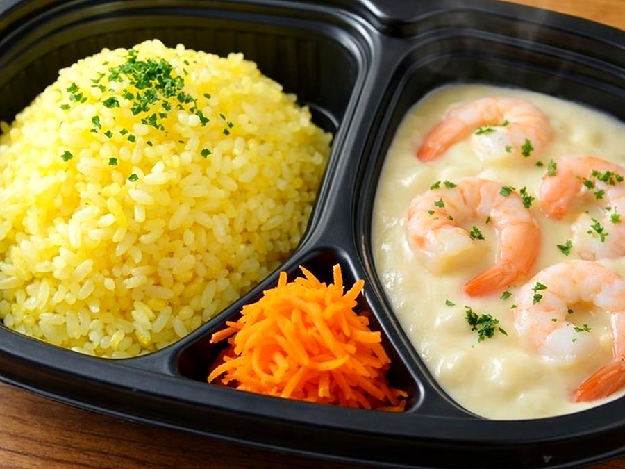 ホワイトエビカレー